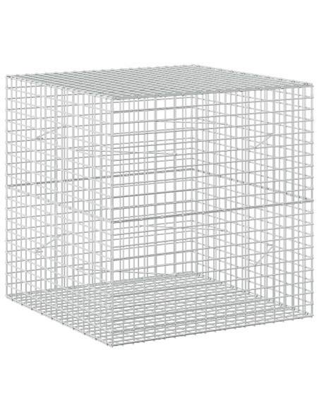 Gabione con filo da 5 mm e rete da 5x5 cm 100x100x100 cm