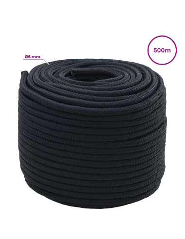 Corda multiuso 6 mm 500 m Blu Reale Poliestere