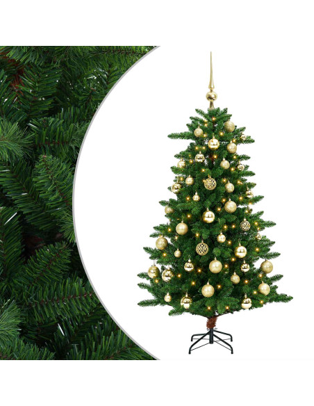 Artificial Christmas Tree with Bauble 120 cm 150 LED