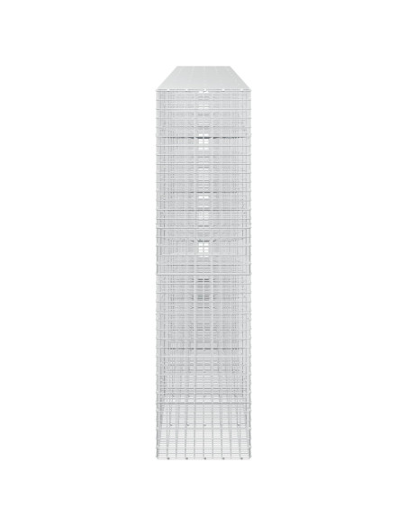 Gabione con filo da 5 mm e rete da 5x5 cm 850x50x200 cm