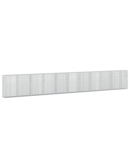 Gabione con filo da 5 mm e rete da 5x5 cm 1050x50x150 cm