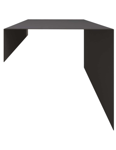 Profilo di copertura per giardino 2 pz 100 x 20 x 15 cm Acciaio
