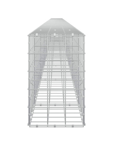 Gabione con Filo da 3,5 mm e Rete da 10x10 cm 850x30x50 cm