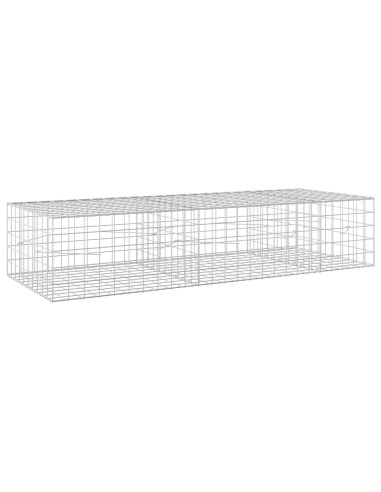 Gabione con Filo da 3,5 mm e Rete da 10x10 cm 250x100x50 cm