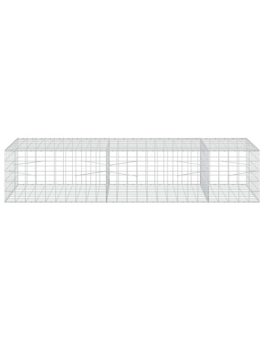 Gabione con Filo da 3,5 mm e Rete da 10x10 cm 250x100x50 cm