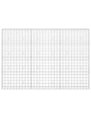 Gabione con Filo da 3,5 mm e Rete da 10x10 cm 300x30x200 cm
