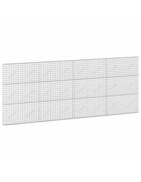 Gabione con filo da 5 mm e rete da 5x5 cm 400x10x150 cm