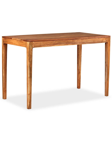 Tavolo da Pranzo in Legno Massello 118x60x76 cm