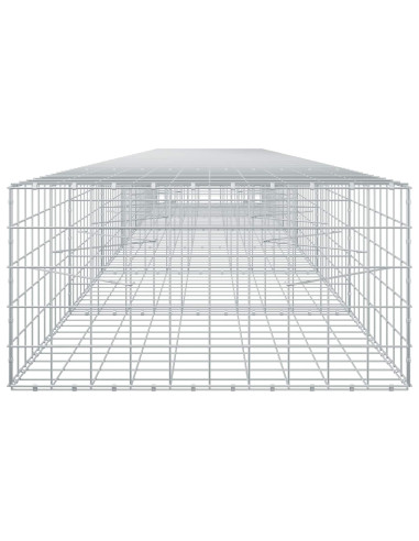 Gabione con Filo da 3,5 mm e Rete da 10x10 cm 650x100x50 cm