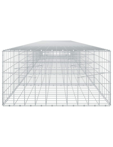 Gabione con Filo da 3,5 mm e Rete da 10x10 cm 650x100x50 cm