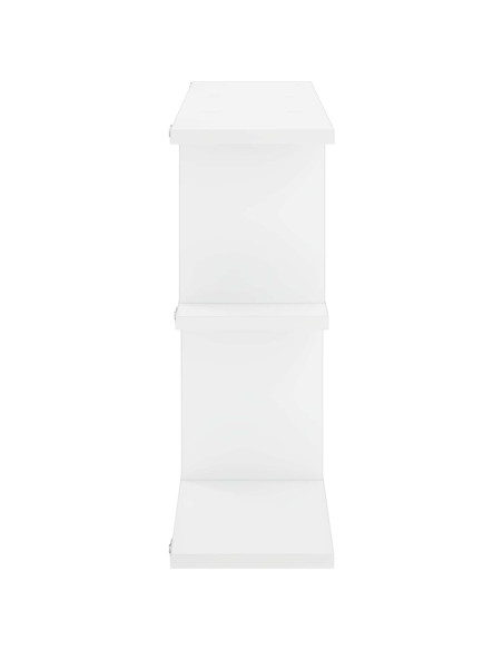 Scaffale da parete Bianco 100 x 17 x 45.5 cm Legno multistrato
