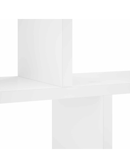 Scaffale da parete Bianco 100 x 17 x 45.5 cm Legno multistrato