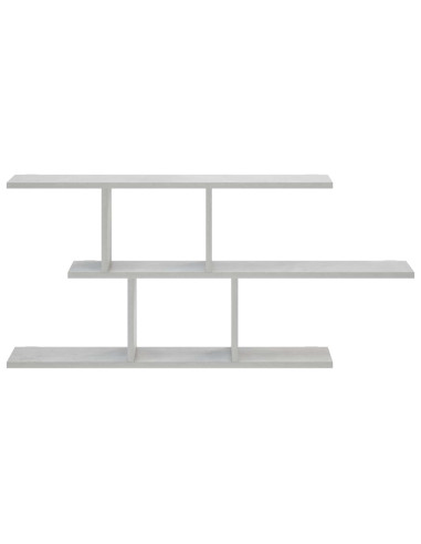 Scaffale da parete Grigio Cemento 100 x 17 x 45.5 cm