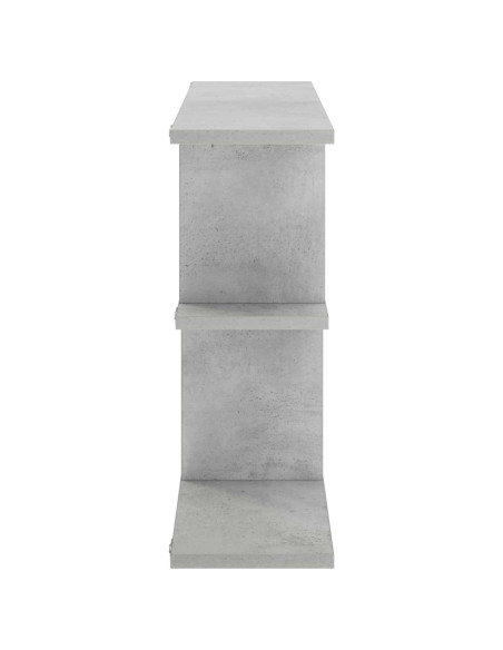 Scaffale da parete Grigio Cemento 100 x 17 x 45.5 cm