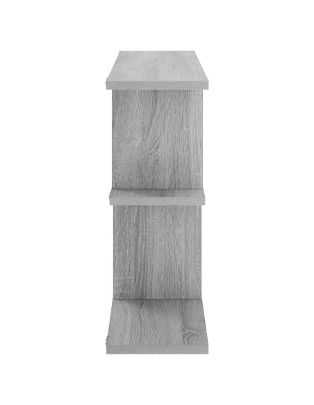 Scaffale da parete Sonoma grigio 100 x 17 x 45.5 cm