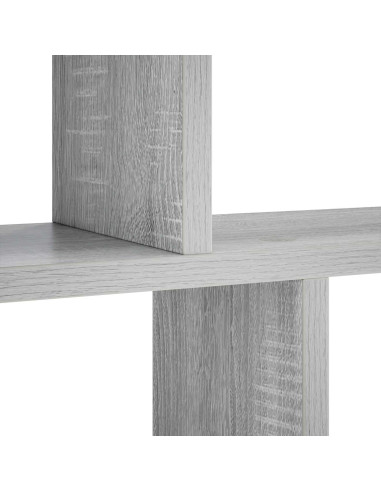Scaffale da parete Sonoma grigio 100 x 17 x 45.5 cm