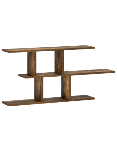 Scaffale da parete Rovere Fumo 100 x 17 x 45.5 cm