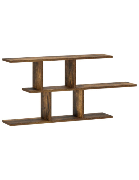 Scaffale da parete Rovere Fumo 100 x 17 x 45.5 cm