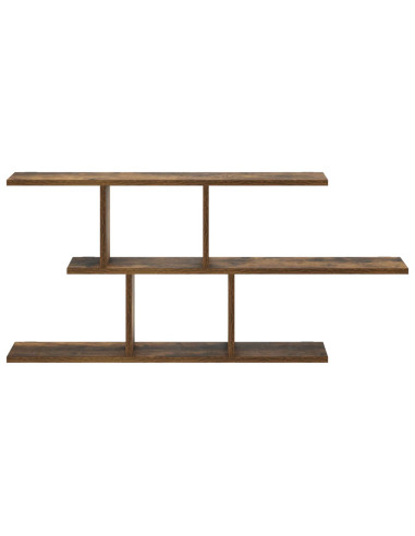 Scaffale da parete Rovere Fumo 100 x 17 x 45.5 cm