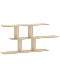 Scaffale da parete Rovere Sonoma 100 x 17 x 45.5 cm 2