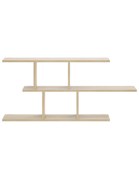 Scaffale da parete Rovere Sonoma 100 x 17 x 45.5 cm