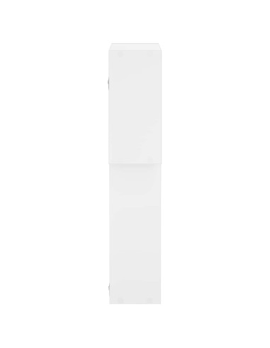 Mensola da parete Bianco 98 x 17 x 91 cm Legno ingegnerizzato