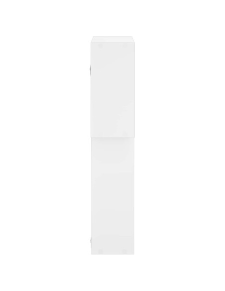 Mensola da parete Bianco 98 x 17 x 91 cm Legno ingegnerizzato
