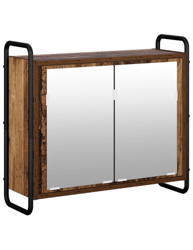 Set di Armadi da Bagno 3 pz Legno antico 40 x 36 x 109,5 cm