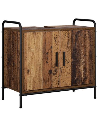 Set di Armadi da Bagno 3 pz Legno antico 40 x 36 x 109,5 cm