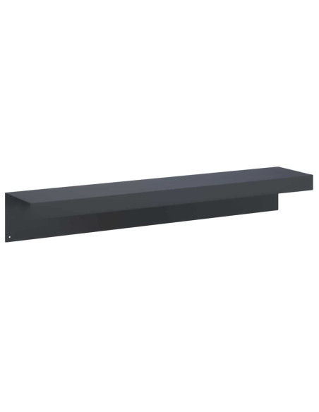 Profilo di copertura per giardino 2 pz 100 x 20 x 15 cm Acciaio