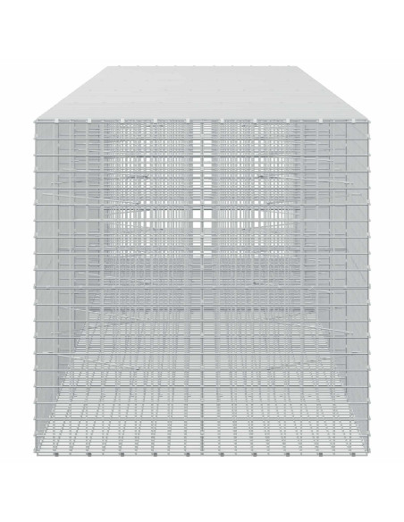 Gabion con Filo da 3,5 mm e Maglia da 5x5 cm 500x100x100 cm