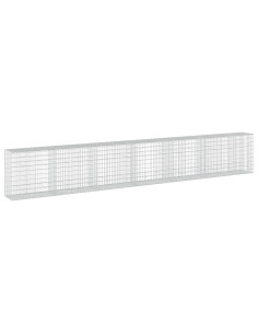 Gabione con Filo da 3,5 mm e Rete da 5x10 cm 650x50x100 cm 2