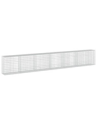Gabione con Filo da 3,5 mm e Rete da 5x10 cm 650x50x100 cm