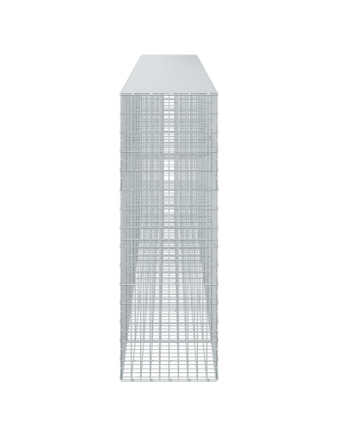 Gabione con Filo da 3,5 mm e Rete da 5x10 cm 650x50x150 cm