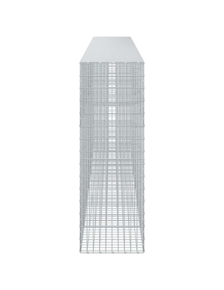 Gabione con Filo da 3,5 mm e Rete da 5x10 cm 650x50x150 cm