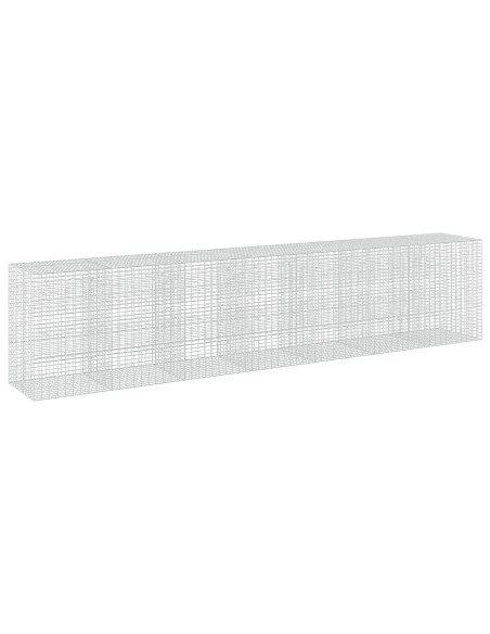 Gabione con Filo da 3,5 mm e Rete da 5x10 cm 700x100x150 cm