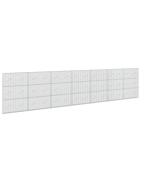 Gabione con Filo da 3,5 mm e Rete da 5x10 cm 700x10x150 cm