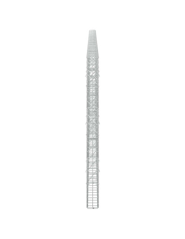 Gabione con Filo da 3,5 mm e Rete da 5x10 cm 700x10x150 cm