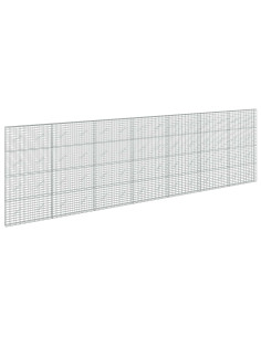 Gabione con Filo da 3,5 mm e Rete da 5x10 cm 700x10x200 cm 2
