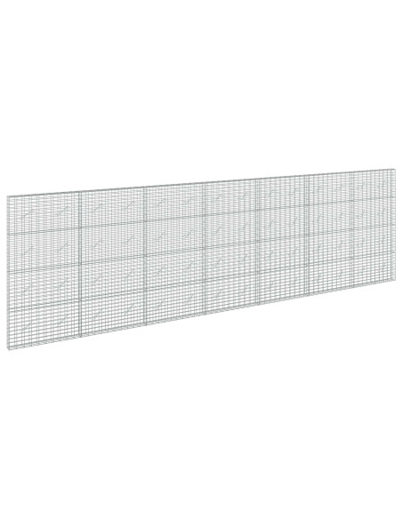 Gabione con Filo da 3,5 mm e Rete da 5x10 cm 700x10x200 cm