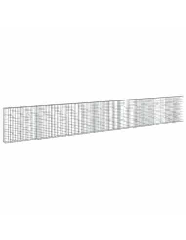 Gabione con Filo da 3,5 mm e Rete da 5x10 cm 700x20x100 cm