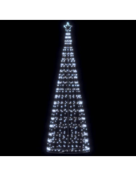 Albero di Natale a LED 550 LED Bianco Freddo 300 cm