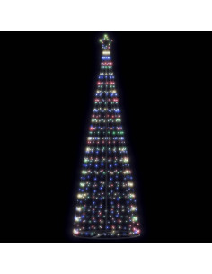 Albero di Natale a LED 550 LED Colorato 300 cm
