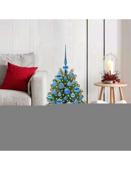 Albero di Natale artificiale Verde 75 cm PE e PVC