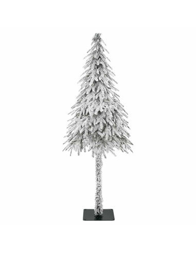 Albero di Natale con 150 LED Bianco 150 cm PE e Acciaio