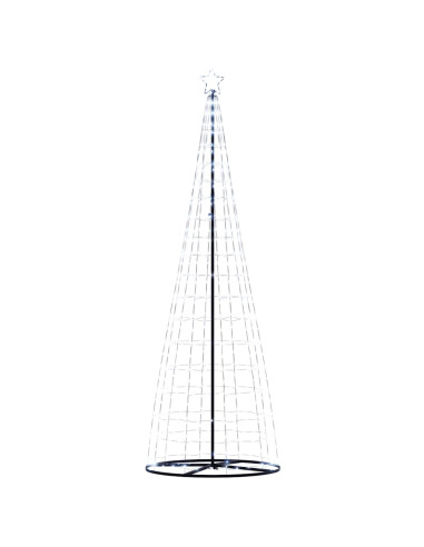 Albero di Natale a LED 550 LED Bianco Freddo 300 cm