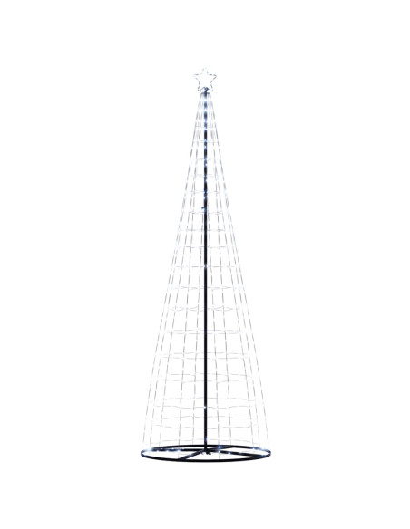 Albero di Natale a LED 550 LED Bianco Freddo 300 cm