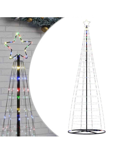 Albero di Natale a LED 550 LED Colorato 300 cm
