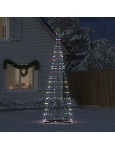 Albero di Natale a LED 550 LED Colorato 300 cm