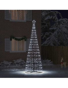 Albero di Natale LED con 800 LED Bianco freddo 400 cm Ferro 2